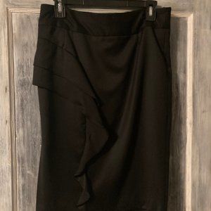 L.A.M.B. Ruffle Pencil Skirt Size 8
